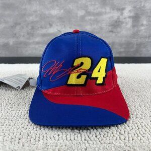 Vintage Jeff Gordon Snapback Hat OSFA Dead Stock Two Tone Nascar Racing Cap